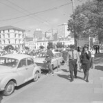 TUA14 Dental nurses from all over the country march to Parliament in March 1974, to pressure the Government to restore their wage relativity with public health nurses. MPs were heard to comment: “It’s marvellous. They are so neat and tidy.” In any event they won relativity.<br /><br />KEITH STEWART TUA14