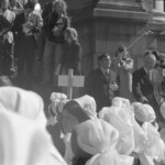 TUA27 Dental nurses from all over the country marched to Parliament in March 1974, to pressure the Government to restore their wage relativity with public health nurses. MPs were heard to comment: “It’s marvellous. They are so neat and tidy.” In any event they won relativity.<br /><br />KEITH STEWART TUA27