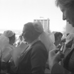 TUA38 Dental nurses from all over the country marched to Parliament in March 1974, to pressure the Government to restore their wage relativity with public health nurses. MPs were heard to comment: “It’s marvellous. They are so neat and tidy.” In any event they won relativity. Nurses crowd the doors at Parliament. <br /><br />KEITH STEWART TUA38