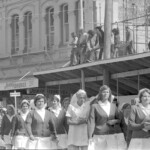 TUA49 Dental nurses from all over the country marched to Parliament in March 1974, to pressure the Government to restore their wage relativity with public health nurses. MPs were heard to comment: “It’s marvellous. They are so neat and tidy.” In any event they won relativity. <br /><br />KEITH STEWART TUA49