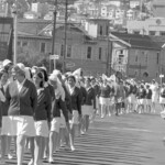 TUA56 Dental nurses from all over the country march to Parliament in March 1974, to pressure the Government to restore their wage relativity with public health nurses. MPs were heard to comment: “It’s marvellous. They are so neat and tidy.” In any event they won relativity.<br /><br />KEITH STEWART TUA56