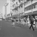 TUA66 Dental nurses from all over the country march to Parliament in March 1974, to pressure the Government to restore their wage relativity with public health nurses. MPs were heard to comment: “It’s marvellous. They are so neat and tidy.” In any event they won relativity.<br /><br />KEITH STEWART TUA66