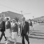 TUA8 Dental nurses from all over the country march to Parliament in March 1974, to pressure the Government to restore their wage relativity with public health nurses. MPs were heard to comment: “It’s marvellous. They are so neat and tidy.” In any event they won relativity.<br /><br />KEITH STEWART TUA8