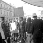 In September 1974 protesters staged a picket when the Shah of Iran and his wife visited New Zealand. They attended a Government reception at the St George Hotel where they were met by Prime Minister Bill Rowling. The protesters held placards supporting opposition to the Shah and decrying political repression and torture in Iran. ISIRAN13