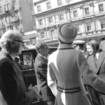 In September 1974 protesters staged a picket when the Shah of Iran and his wife visited New Zealand. They attended a Government reception at the St George Hotel where they were met by Prime Minister Bill Rowling. The protesters held placards supporting opposition to the Shah and decrying political repression and torture in Iran. ISIRAN7