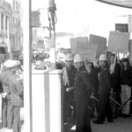 In September 1974 protesters staged a picket when the Shah of Iran and his wife visited New Zealand. They attended a Government reception at the St George Hotel where they were met by Prime Minister Bill Rowling. The protesters held placards supporting opposition to the Shah and decrying political repression and torture in Iran. ISIRAN9