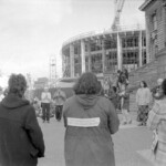 Kindergarten trainee teachers march to Parliament in Wellington in April 1974 . They were a part of a nationwide protest of over 1000 students against the low level of their salaries compared to primary school trainee teacher salaries and the unemployment benefit.<br /><br />KEITH STEWART TUAEC23