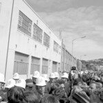 Photo from a demonstration against a new proposed law increasing the powers of the Security Intelligence Service. Wellington New Zealand.