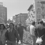 Photo from a demonstration against a new proposed law increasing the powers of the Security Intelligence Service. Wellington New Zealand.