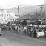 Anti-Apartheid Protest in 1971 at Brighton Beach Christchurch