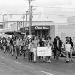 Anti-Apartheid Protest in 1971 at Brighton Beach Christchurch