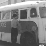 300 demonstrators, mostly young and students gathered from all over New Zealand at the Post Office in Timaru, on the East Coast of the South Island, They marched from there along the waterfront to Caroline Bay, a distance of about one mile.
From Caroline Bay the demonstrators moved out of town to Washdyke, about 3 miles to the north the site of the logistic end supply base for the Mt. John installation.
