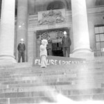 Demo by Student Teacher Trainees by marching to Parliament in 1975