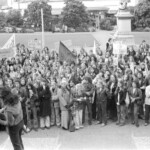 Demo by Student Teacher Trainees by marching to Parliament in 1975