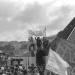In 1977 there was a very large demonstration against a Bill that would enlarge the SIS powers. There was a march to Parliament and then to the SIS headquarters in Taranaki St