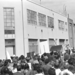 In 1977 there was a very large demonstration against a Bill that would enlarge the SIS powers. There was a march to Parliament and then to the SIS headquarters in Taranaki St