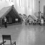 Sept 1974 Maori Language week at Victoria University came to an end with a hui in the Maori room at the Dominion Museum. A number of Kaumatua, youth and representativies from various Wellington Maori organisations met to discuss the importance of the Maori Language.