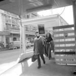 Students took to the footpaths on March 21st 1974 in Wellington to remind citizens of the anniversary day of the Sharpville Massacre in South Africa in 1960.