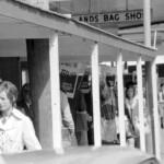 Students took to the footpaths on March 21st 1974 in Wellington to remind citizens of the anniversary day of the Sharpville Massacre in South Africa in 1960.