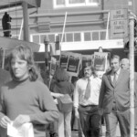 Students took to the footpaths on March 21st 1974 in Wellington to remind citizens of the anniversary day of the Sharpville Massacre in South Africa in 1960.