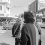 Students took to the footpaths on March 21st 1974 in Wellington to remind citizens of the anniversary day of the Sharpville Massacre in South Africa in 1960.