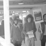 Students took to the footpaths on March 21st 1974 in Wellington to remind citizens of the anniversary day of the Sharpville Massacre in South Africa in 1960.