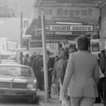 Students took to the footpaths on March 21st 1974 in Wellington to remind citizens of the anniversary day of the Sharpville Massacre in South Africa in 1960.