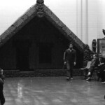 Sept 1974 Maori Language week at Victoria University came to an end with a hui in the Maori room at the Dominion Museum. A number of Kaumatua, youth and representativies from various Wellington Maori organisations met to discuss the importance of the Maori Language.
