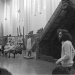 Sept 1974 Maori Language week at Victoria University came to an end with a hui in the Maori room at the Dominion Museum. A number of Kaumatua, youth and representativies from various Wellington Maori organisations met to discuss the importance of the Maori Language.