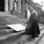 Pro-choice protestors gather at Parliament at different times in 1974 to protest against abortion laws and to support the Auckland Clinc right to carry out abortions.