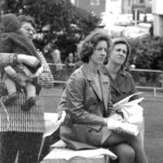 Pro-choice protestors gather at Parliament at different times in 1974 to protest against abortion laws and to support the Auckland Clinc right to carry out abortions.