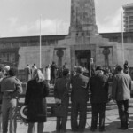 On Anzac Day in 1973 there was wreath laying by a number of countries at the Wellington Cenotaph. After the main ceremony a wreath was laid at the Wellington Cenotaph on behalf of the Victoria University Students Association.