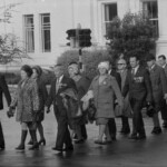 On Anzac Day in 1973 there was wreath laying by a number of countries at the Wellington Cenotaph. After the main ceremony a wreath was laid at the Wellington Cenotaph on behalf of the Victoria University Students Association.