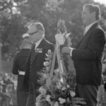 On Anzac Day in 1973 there was wreath laying by a number of countries at the Wellington Cenotaph. After the main ceremony a wreath was laid at the Wellington Cenotaph on behalf of the Victoria University Students Association.