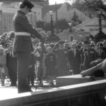 On Anzac Day in 1973 there was wreath laying by a number of countries at the Wellington Cenotaph. After the main ceremony a wreath was laid at the Wellington Cenotaph on behalf of the Victoria University Students Association.