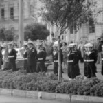 On Anzac Day in 1973 there was wreath laying by a number of countries at the Wellington Cenotaph. After the main ceremony a wreath was laid at the Wellington Cenotaph on behalf of the Victoria University Students Association.